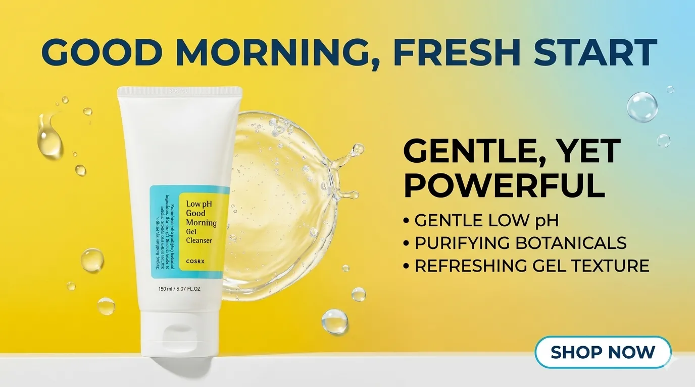 COSRX Low Ph Good Morning Gel Cleanser – 150ml