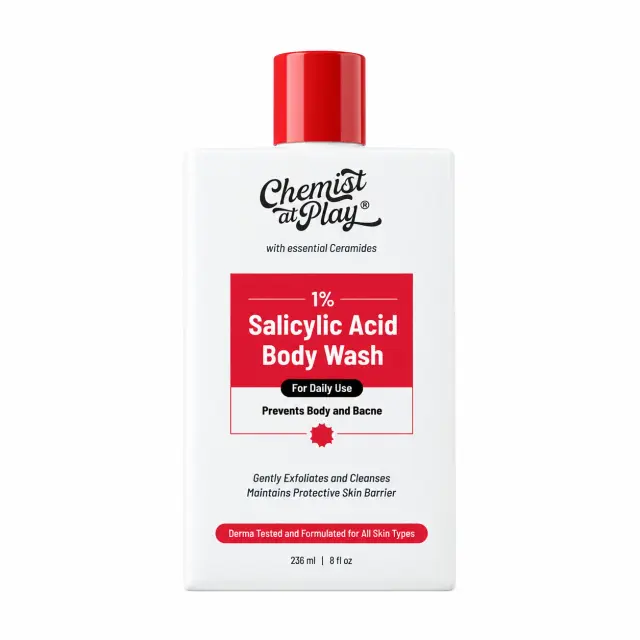 Chemist at Play 1% Salicylic Acid Body Wash – 236ml