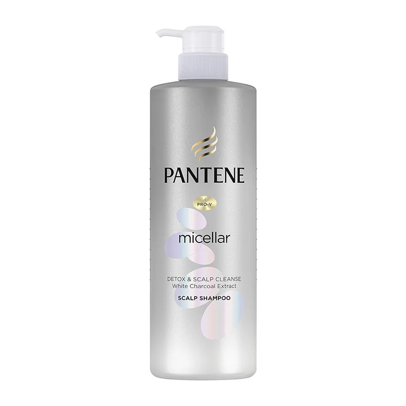 Pantene Micellar Detox & Scalp Cleanse White Charcoal Extract Scalp Shampoo – 530ml