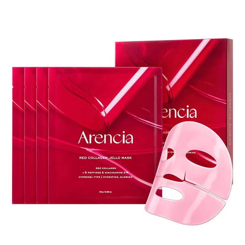 ARENCIA Red Collagen Jello Mask – 25g x4ea.