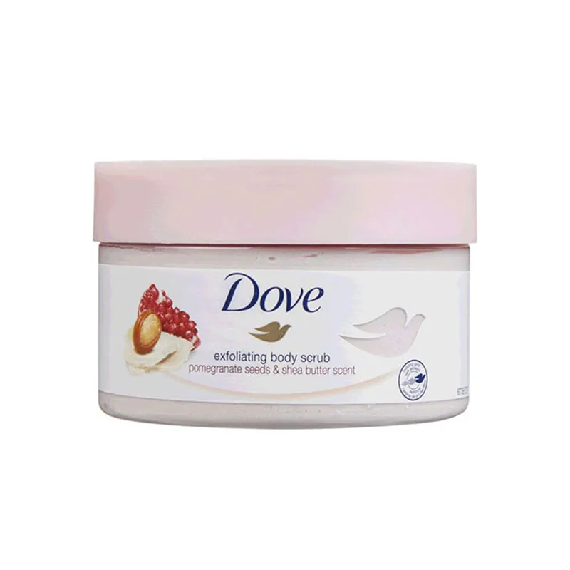 Dove Exfoliating Pomegranate Seeds & Shea Butter Scent Body Scrub – 225ml