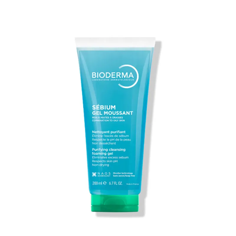 Bioderma Sebium Gel Moussant Purifying Foaming Gel – 200ml (New)