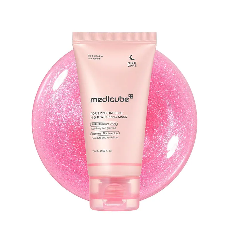 Medicube PDRN Pink Caffeine Night Wrapping Mask – 75ml