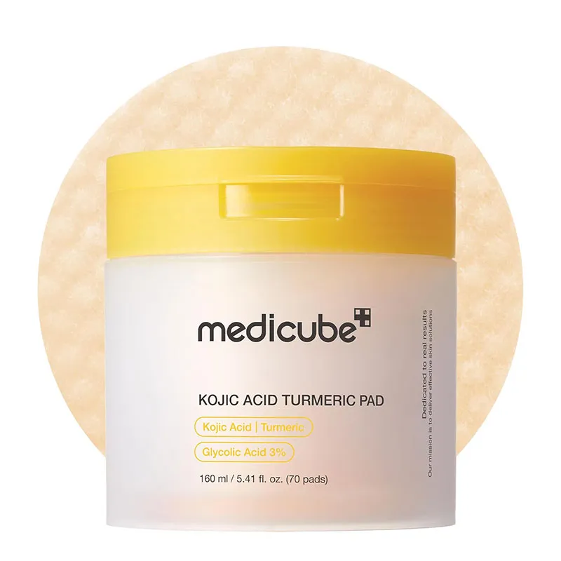 Medicube Kojic Acid Turmeric Pads – (70pcs)