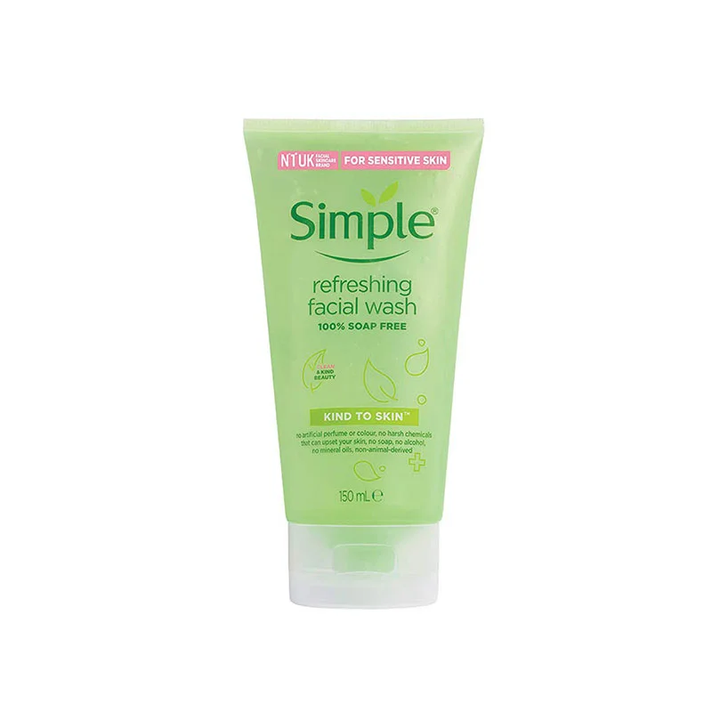 Simple Kind To Skin Refreshing Facial Wash Gel – 150ml
