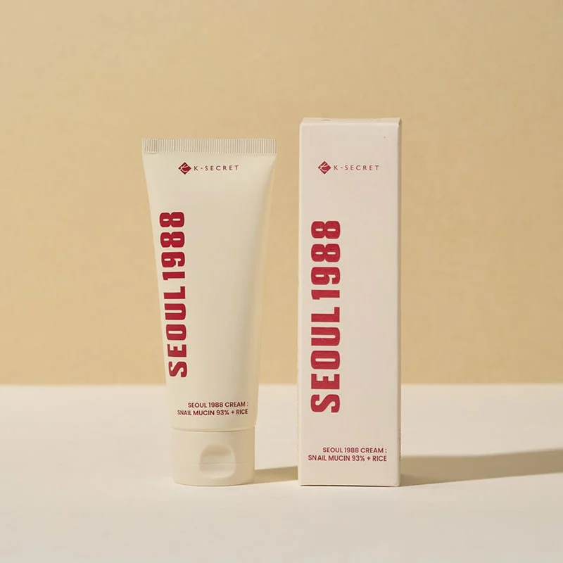 ksecret Seoul 1988 Cream : Snail Mucin 93+Rice 100ml