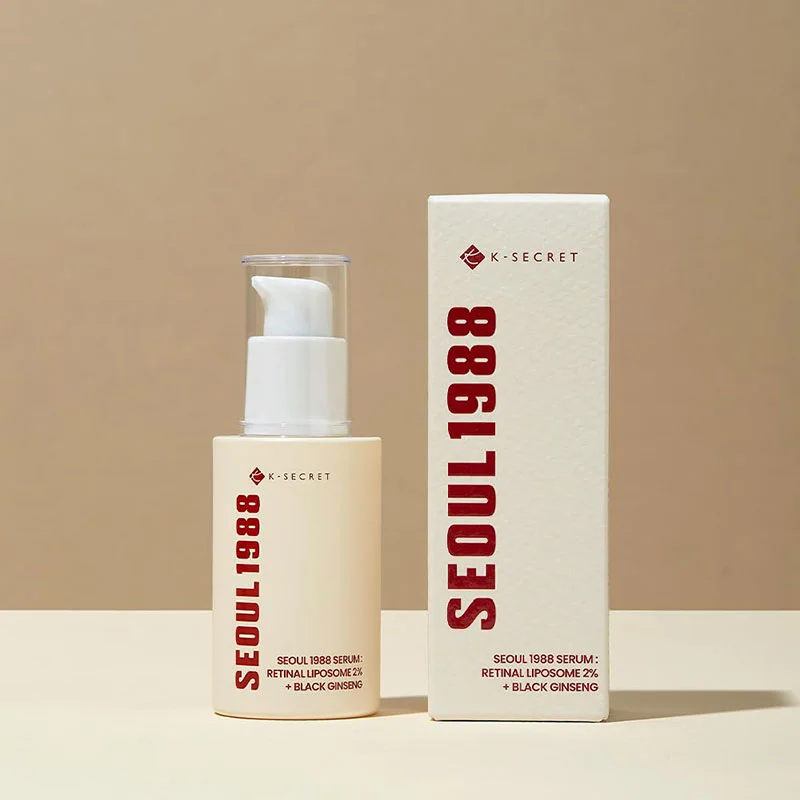 KSecret Seoul 1988 Serum: Retinal Liposome 2% + Black Ginseng – 30ml