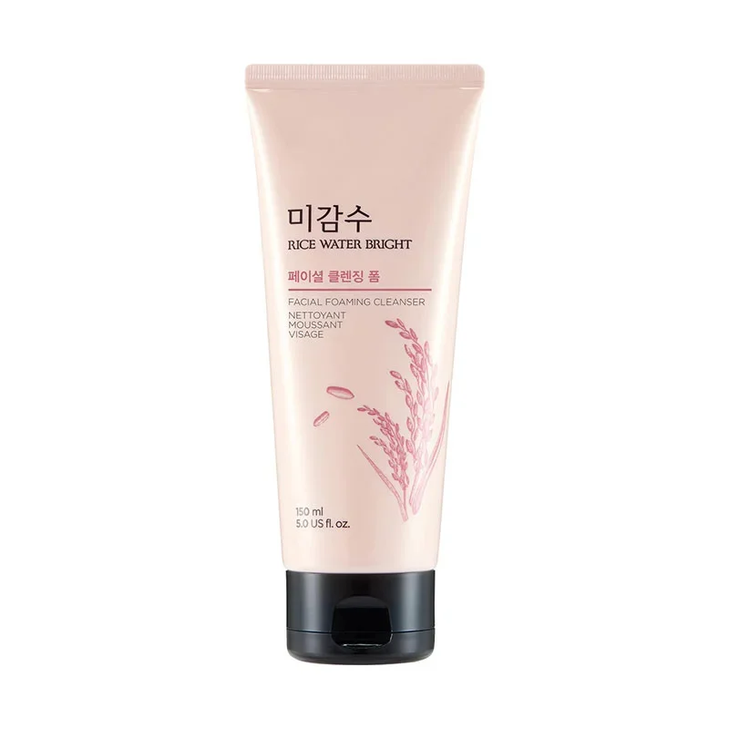 The Face Shop Rice Water Bright Facial Foaming Cleanser – 150ml